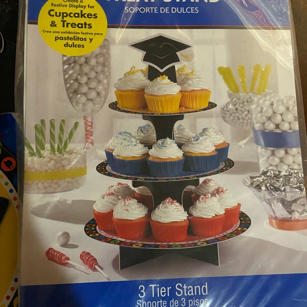 3 Tiered Cupcake Stand